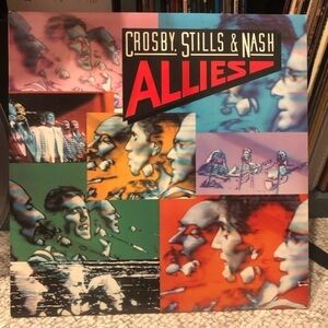 CSN Crosby Stills & Nash - Allies Album LP 12” Vinyl EX++